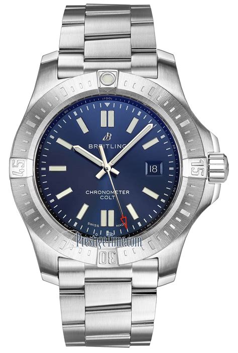 breitling colt 44 blau|Breitling colt automatic 44mm.